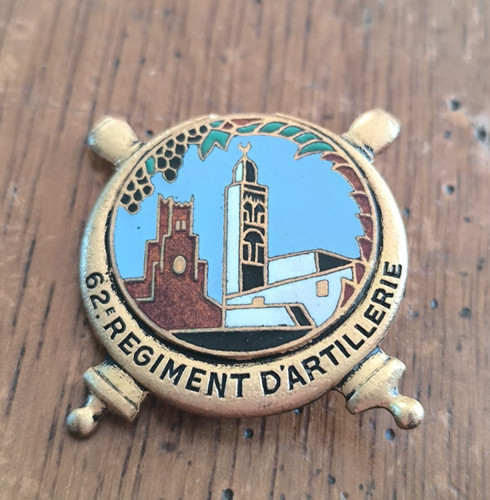 Abzeichen ra régiment - 62°,
